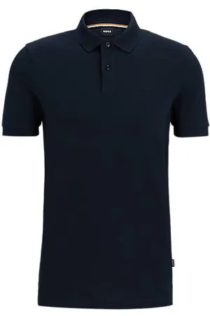 HUGO BOSS Pallas polo shirt in cotton piqué with logo details