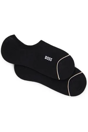 HUGO BOSS Two-pack of ankle-length socks with branding