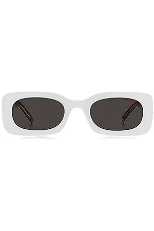 HUGO BOSS Acetate sunglasses with detachable slogan strap
