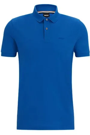 HUGO BOSS Pallas polo shirt in cotton piqué with logo details