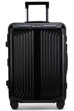 HUGO BOSS | Samsonite anodized aluminium cabin-size suitcase