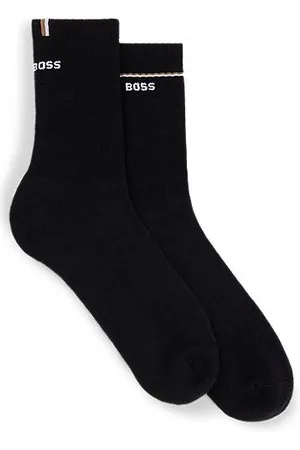HUGO BOSS Two-pack of quarter-length socks with logo details
