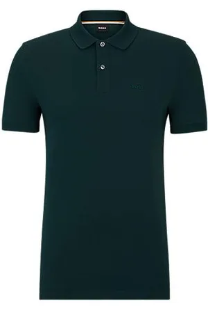 HUGO BOSS Pallas polo shirt in cotton piqué with logo details