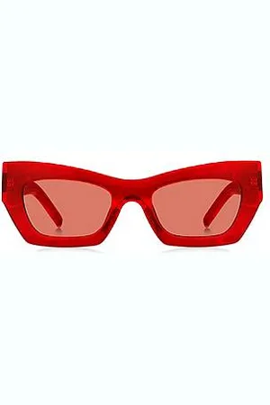 HUGO BOSS Acetate sunglasses with signature hardware