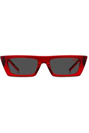 HUGO BOSS Acetate sunglasses with 3D monogram