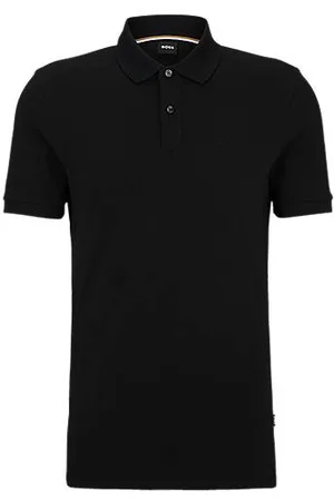HUGO BOSS Pallas polo shirt in cotton piqué with logo details