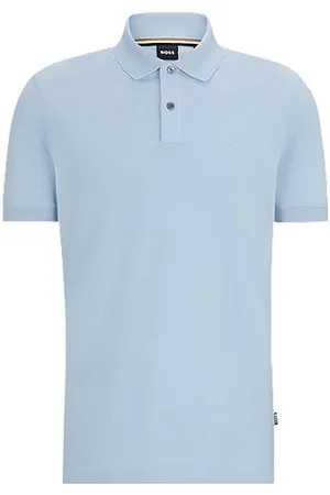 HUGO BOSS Pallas polo shirt in cotton piqué with logo details