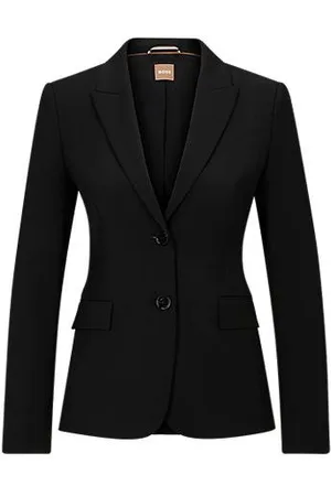 HUGO BOSS Regular-fit blazer in virgin wool