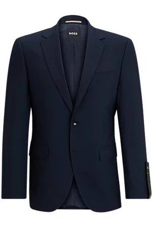 HUGO BOSS Regular-fit suit jacket in stretch virgin wool