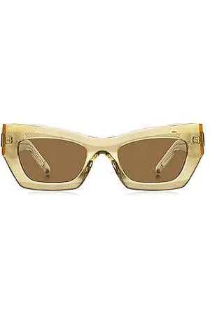 HUGO BOSS Acetate sunglasses with signature hardware