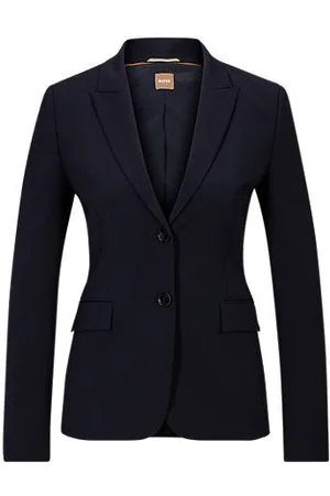 HUGO BOSS Regular-fit blazer in virgin wool