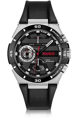 HUGO BOSS Dial watch with leather strap