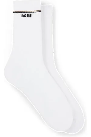 HUGO BOSS Two-pack of quarter-length socks with logo details