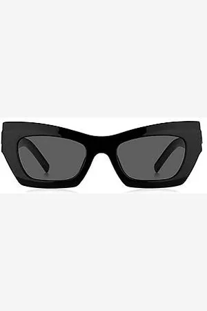 HUGO BOSS Acetate sunglasses with signature hardware