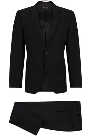 HUGO BOSS Slim-fit suit in stretch virgin wool