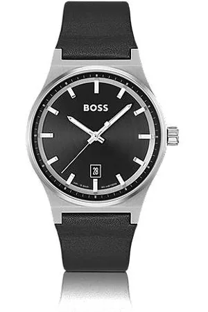 HUGO BOSS Dial watch with leather strap