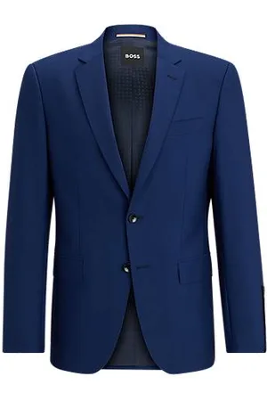 HUGO BOSS Slim-fit suit jacket in stretch virgin wool