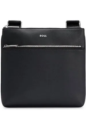 HUGO BOSS Envelope bag with zip closure and logo detail
