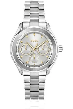 HUGO BOSS Link-bracelet watch with grey dial