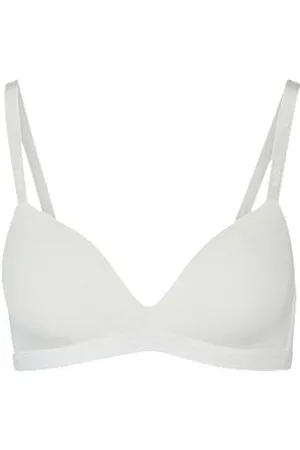 HUGO BOSS Stretch-jersey triangle bra with logo straps