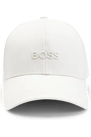 HUGO BOSS Cotton-twill cap with embroidered logo