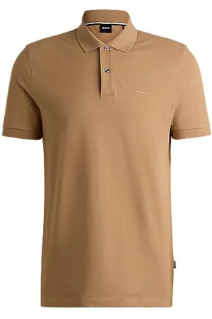 HUGO BOSS Pallas polo shirt in cotton piqué with logo details