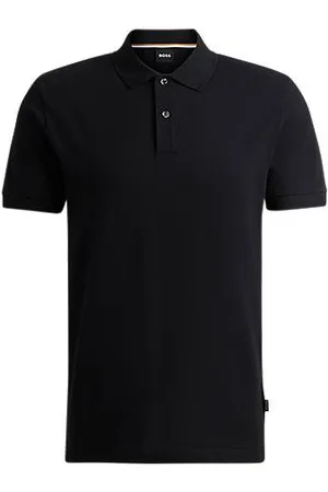 HUGO BOSS Regular-fit polo shirt in cotton piqué