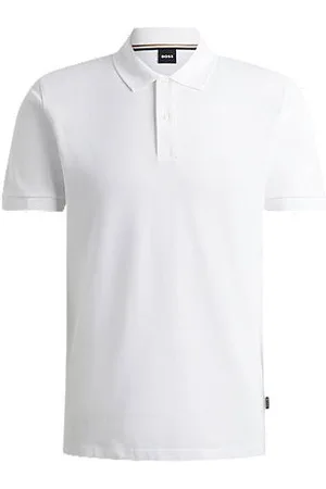HUGO BOSS Regular-fit polo shirt in cotton piqué