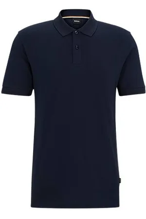 HUGO BOSS Regular-fit polo shirt in cotton piqué