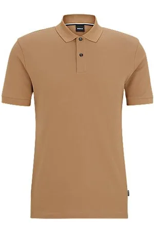 HUGO BOSS Regular-fit polo shirt in cotton piqué
