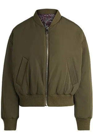 HUGO BOSS Reversible bomber jacket with water-repellent finish