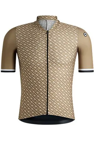 HUGO BOSS X ASSOS training jersey with breathable quick-dry front