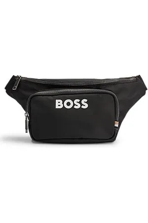 HUGO BOSS Structured belt bag with contrast logo