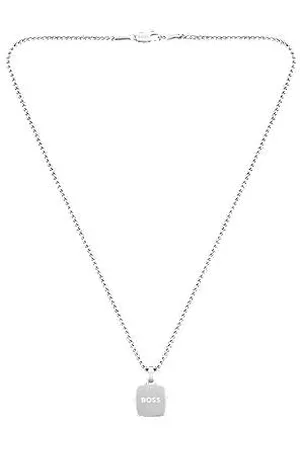HUGO BOSS Chain necklace with reversible pendant