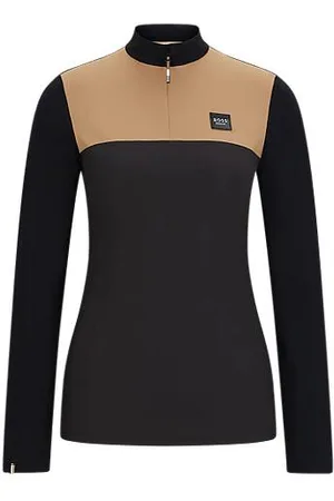 HUGO BOSS Equestrian training top in quick-drying fabric