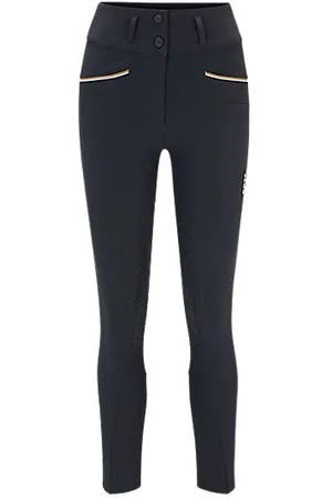 HUGO BOSS Equestrian high-waisted breeches with knee grip