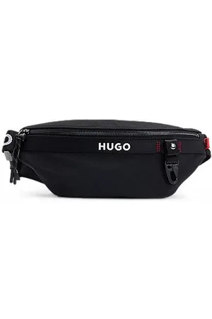 HUGO BOSS Belt bag with contrast logo and adjustable strap