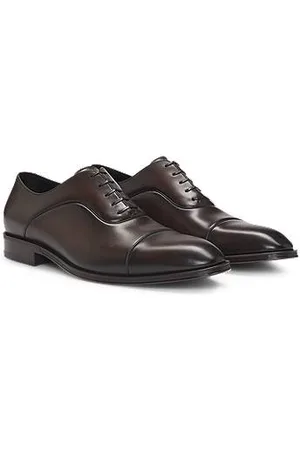 HUGO BOSS Captoe Oxford shoes in smooth leather