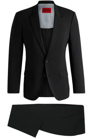 HUGO BOSS Slim-fit suit in performance-stretch fabric
