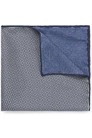 HUGO BOSS Silk pocket square with digital prints