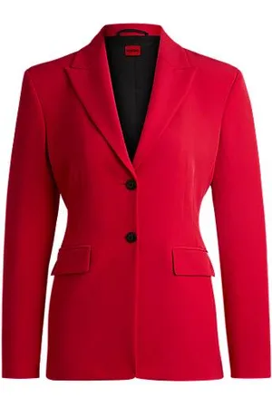 HUGO BOSS Regular-fit blazer in stretch material
