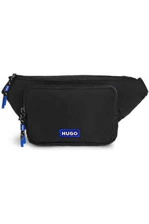 HUGO BOSS Zip-up belt bag with embroidered logo patch