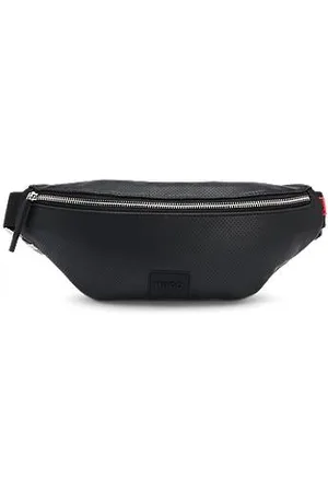 HUGO BOSS Belt bag in perforated faux leather