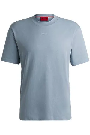 HUGO BOSS Relaxed-fit T-shirt in cotton with logo print