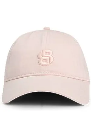 HUGO BOSS Cotton cap with embroidered Double B monogram