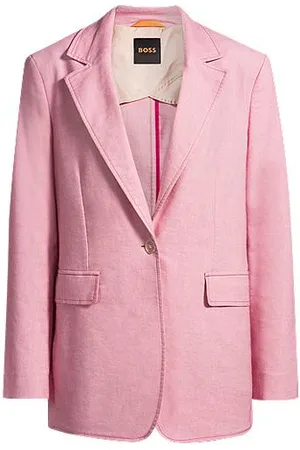 HUGO BOSS Single-breasted blazer with notch lapels