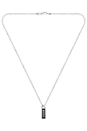 HUGO BOSS Necklace with logo plate