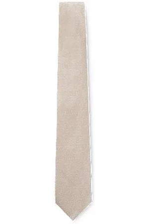 HUGO BOSS Silk tie with jacquard structure