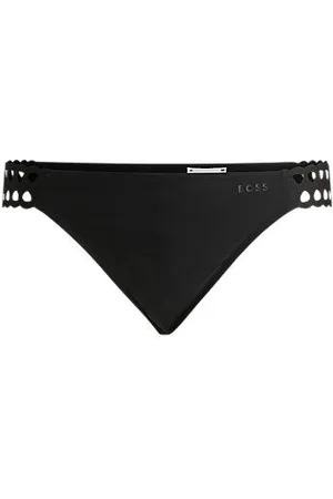 HUGO BOSS SPF 50 bikini bottoms with laser-cut details