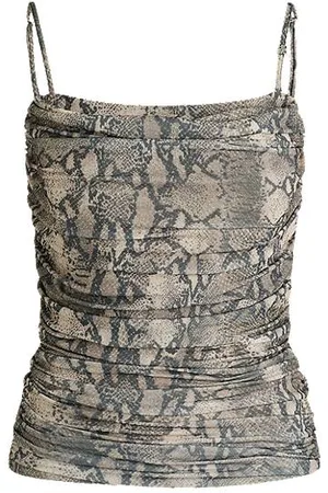 HUGO BOSS Mesh top with built-in corset